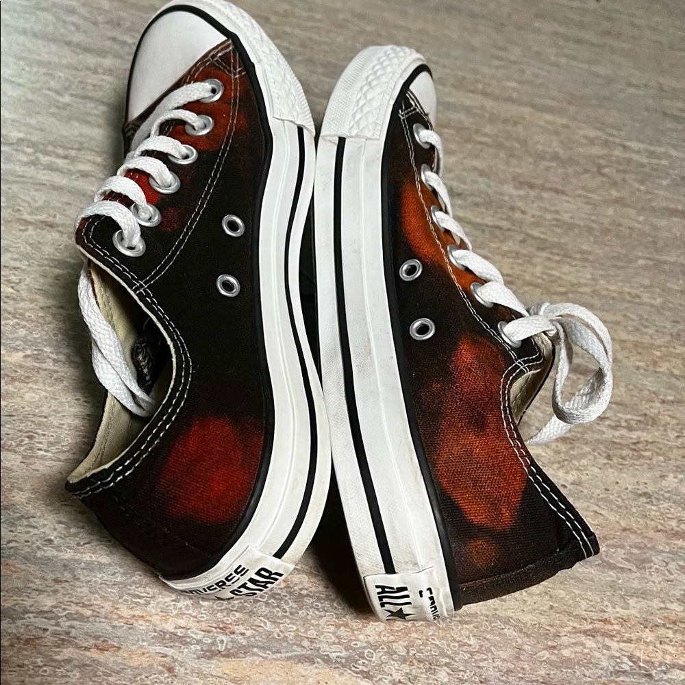 Converse All Star Unisex tie dye brown sneakers - Picture 7 of 16